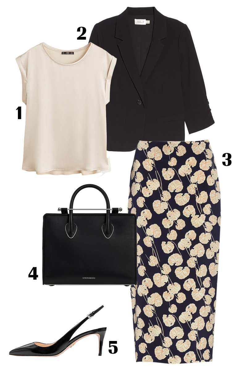 Pencil Skirt Outfit Ideas for Work - What to Wear With Pencil Skirts ...