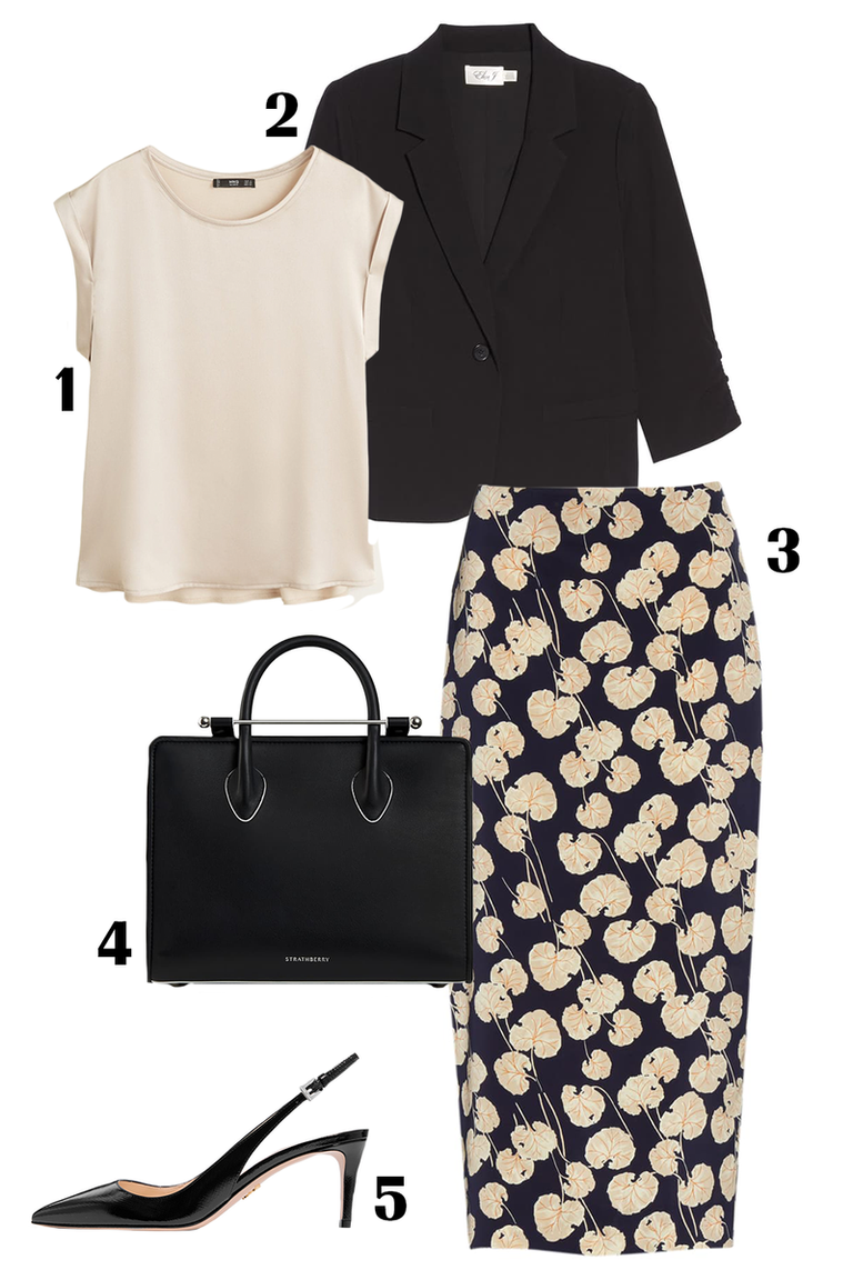 Pencil Skirt Outfit Ideas For Work What To Wear With Pencil Skirts Marie Claire 9589