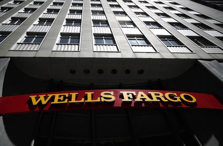 SAN FRANCISCO, CA - JULY 14:A sign is posted at a Wells Fargo Bank branch office on July 14, 2017 in San Francisco, California. San Francisco based Wells Fargo & Co. reported better-than-expe