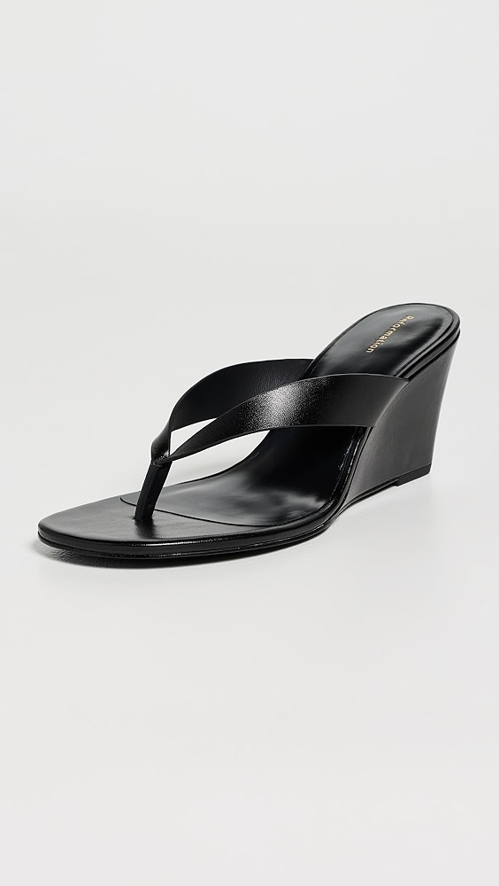 Reformation Jessie Wedge Thong Sandals
