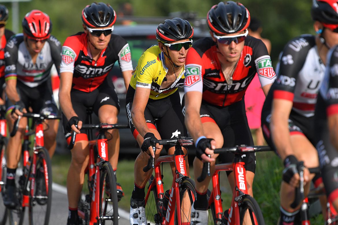 Tejay van Garderen was a key support for Dylan Teuns.