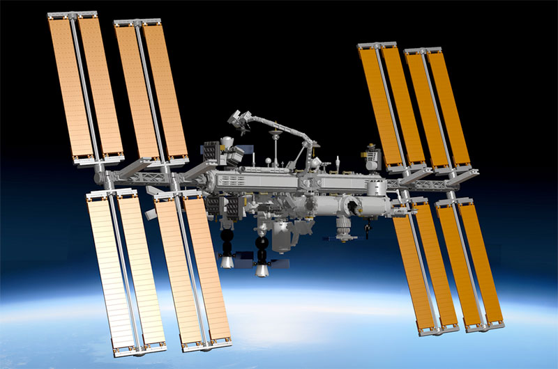 Christoph Ruge&#039;s LEGO International Space Station 