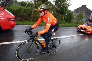 Greg Van Avermaet during the race's early stages