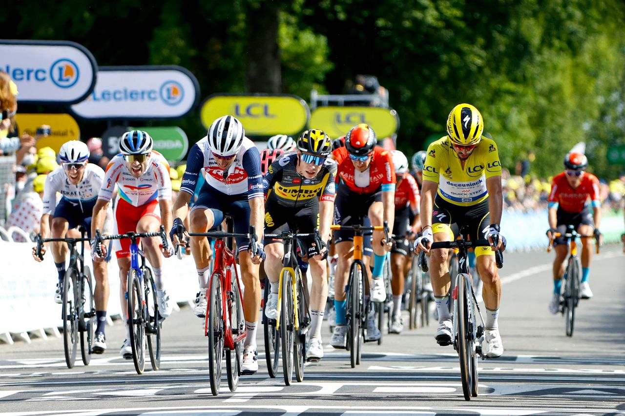 Tour de France 2021 - 108th Edition - 2nd stage Perros Guirec - Mur de Bretagne Guerledan 183,5 km - 27/06/2021 - Mathieu Van Der Poel (NED - Alpecin-Fenix) - photo POOL Jan De Meuleneir/PN/BettiniPhoto&Acirc;&copy;2021