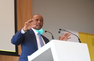 Dr Patrice Motsepe during the Dr Patrice Motsepe Manifesto