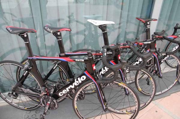 The new Cervelo P5 road bikes