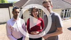 Real Homes Show presenters Laura Crombie and Jason Orme help homeowner Nadeem with plans to transform his dated 1930s house