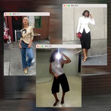 celebrities wearing chic outfits