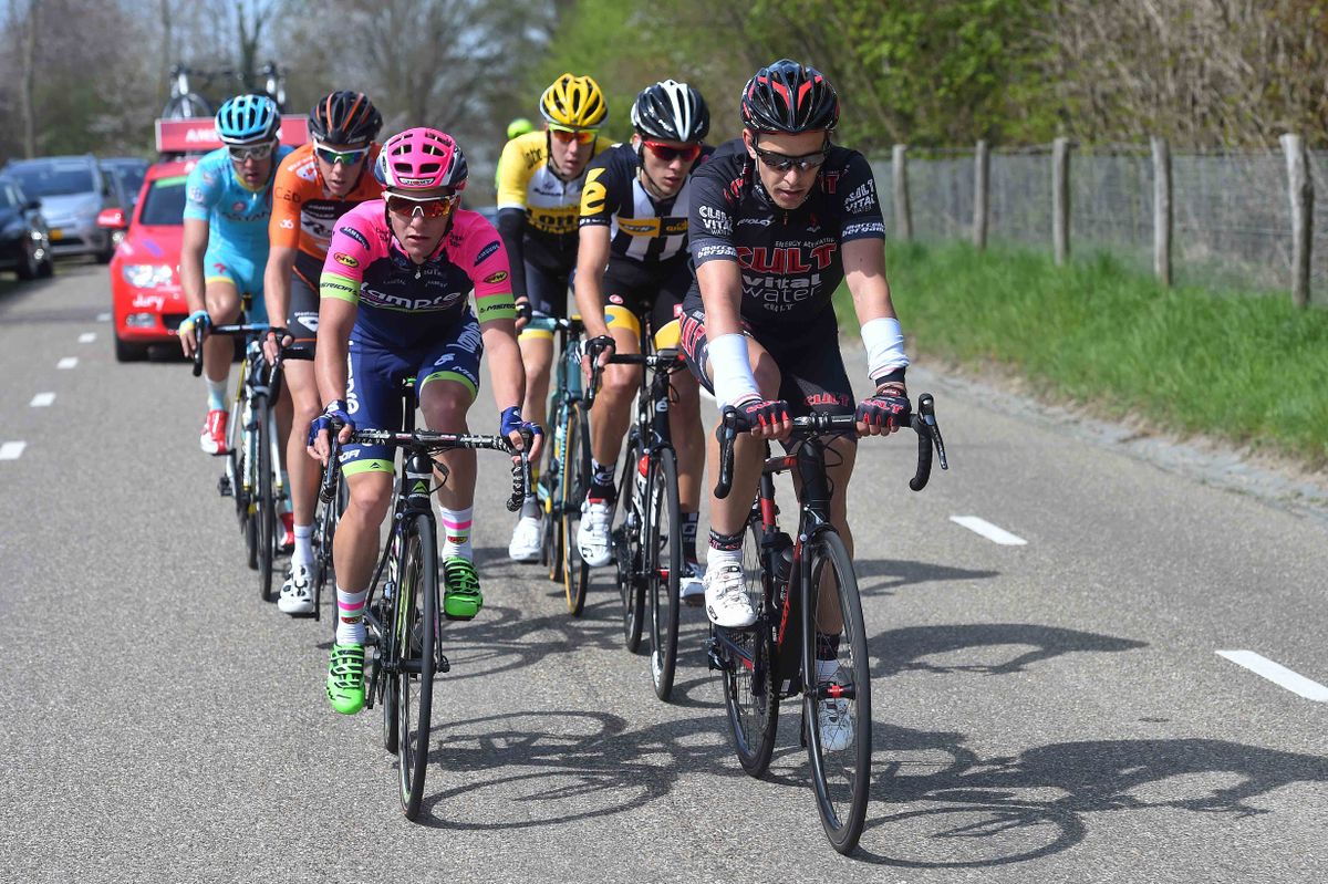 Linus Gerdemann (Cult Energy) on the front