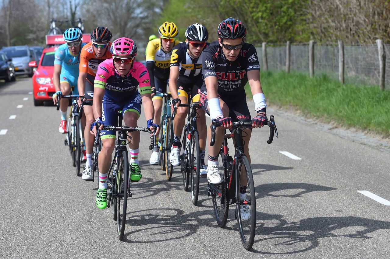 Linus Gerdemann (Cult Energy) on the front