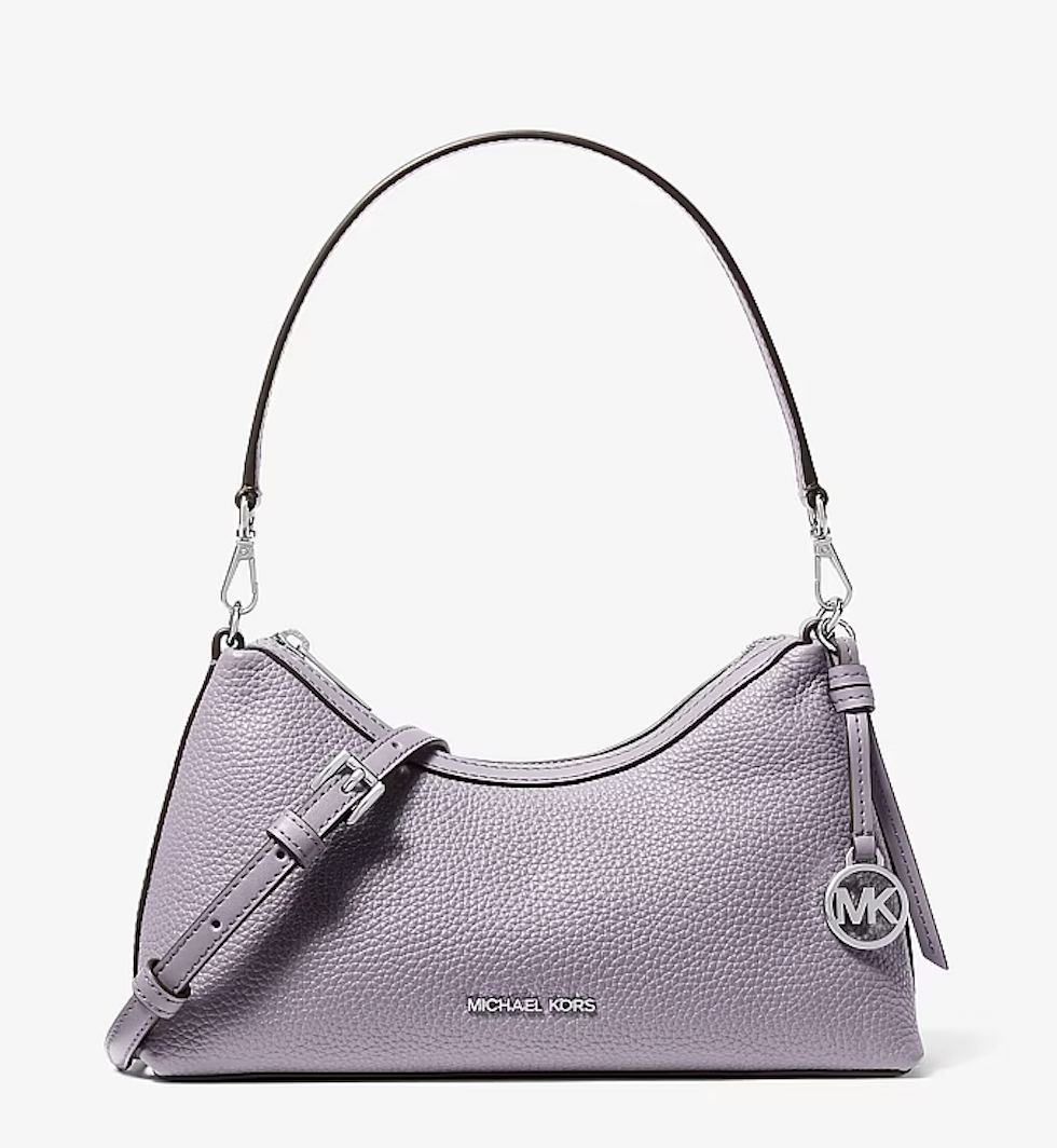 Michael Kors, Sammy Small Pebbled Leather Convertible Crossbody Bag