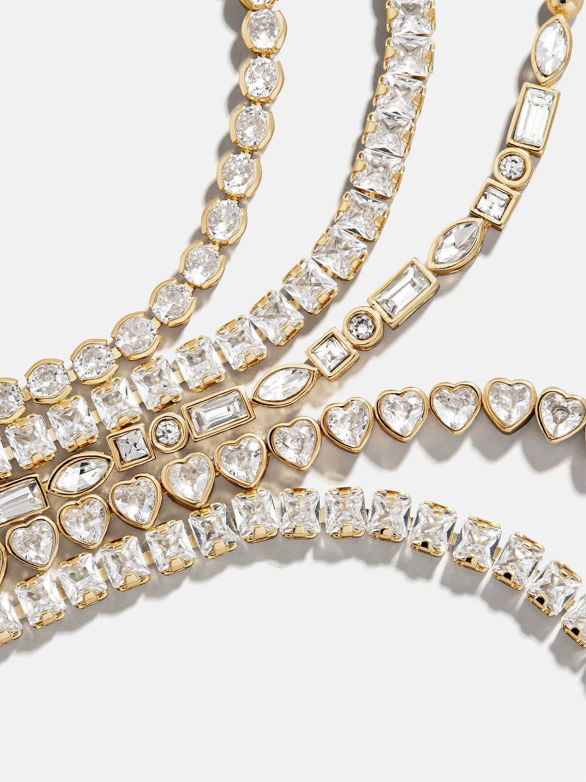 Brooke Tennis Bracelet - Round Stone