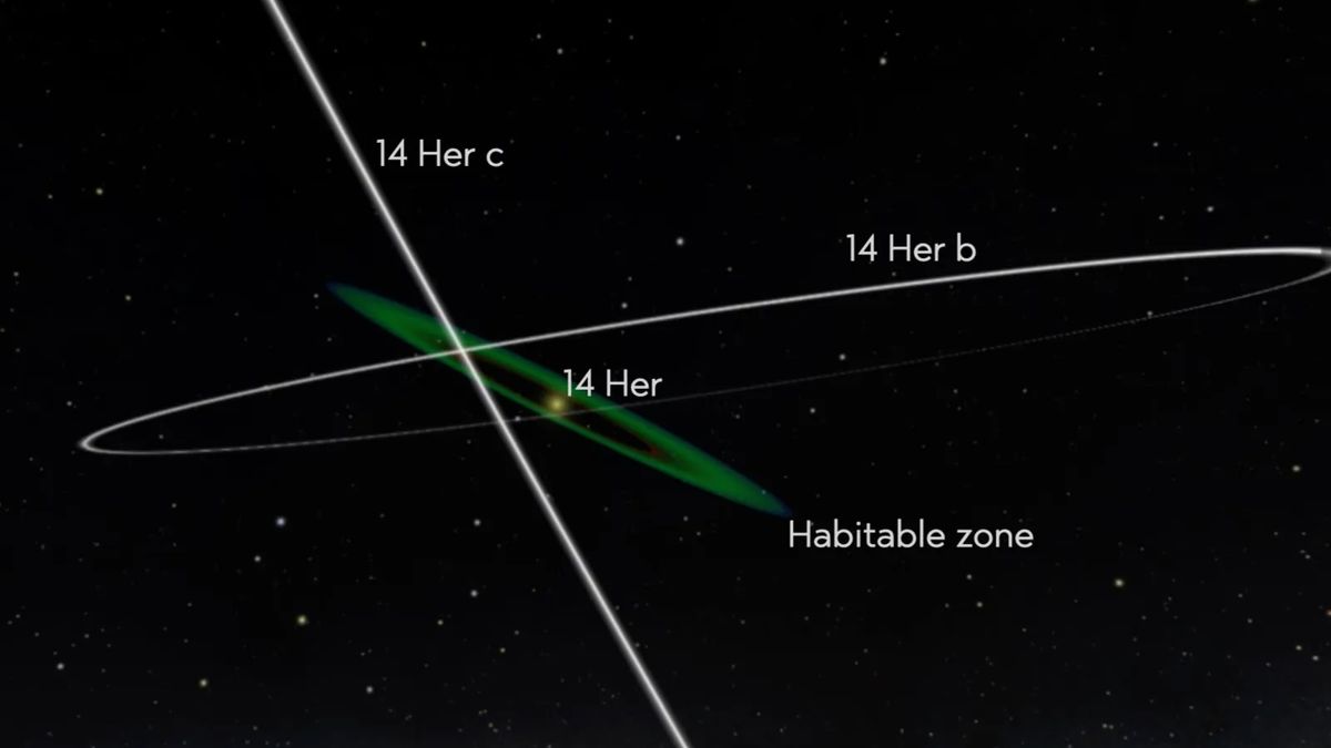 JWST spies frigid alien world on bizarre orbit: 'One of the coldest, oldest and faintest planets that we've imaged to date'