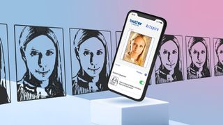 Brother's Artspira app portrait conversion feature