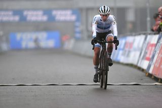 Lars van der Haar won the elite men's Dutch Cyclo-cross National Championship on Sunday 