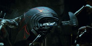 Kylo Ren mask in Star Wars: The Rise of Skywalker