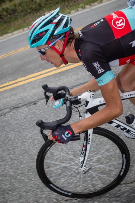 Andy Schleck (RadioShack Leopard) on the Independence Pass descent.