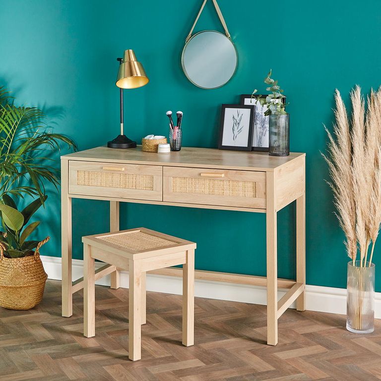 New Aldi rattan furniture range includes a dreamy rattan wardrobe! Ideal Home