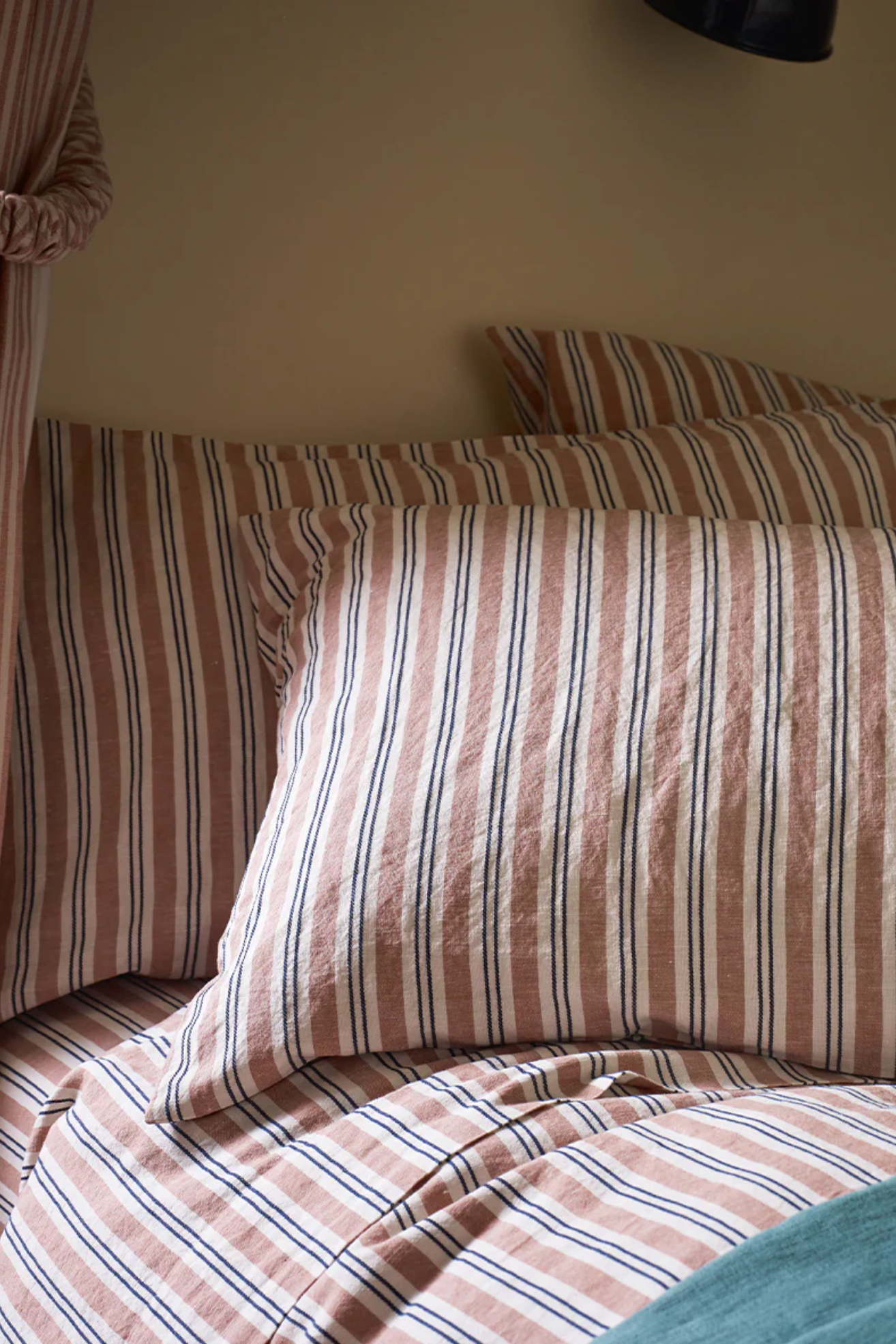 Striped pillows