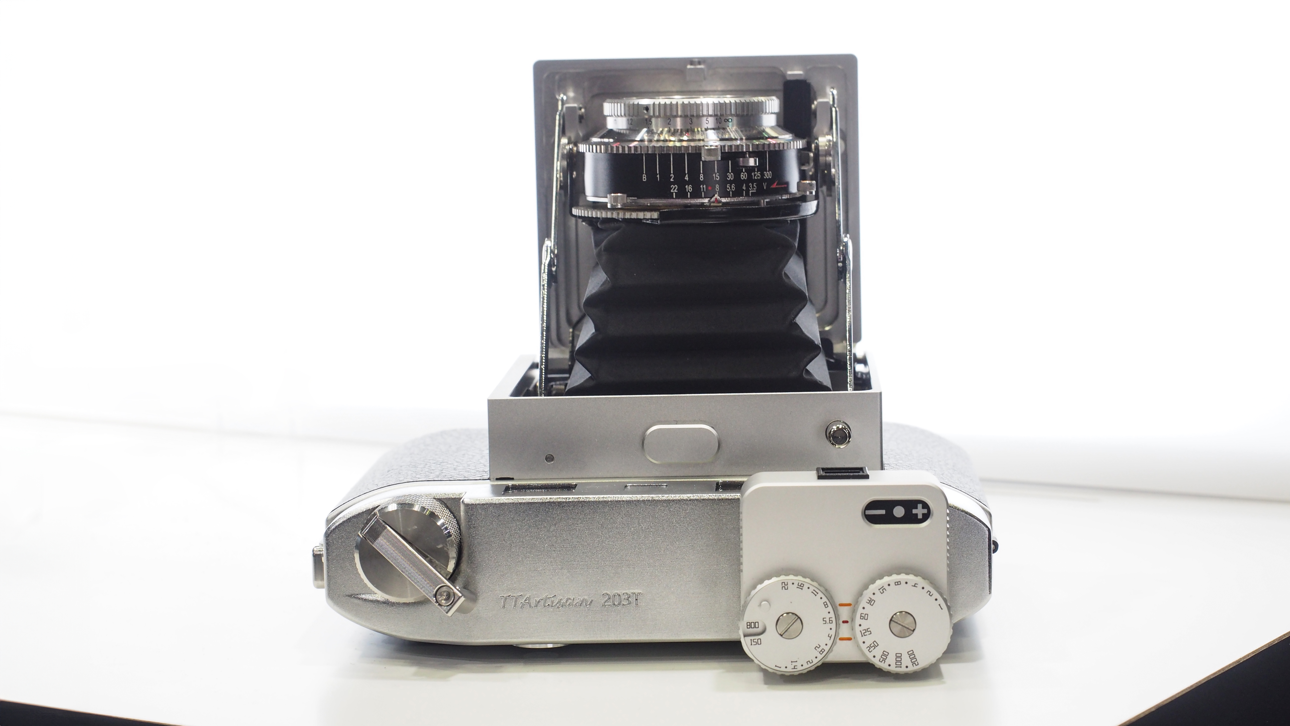 TTArtisan 203-T Folding camera on display at CP+ 2025