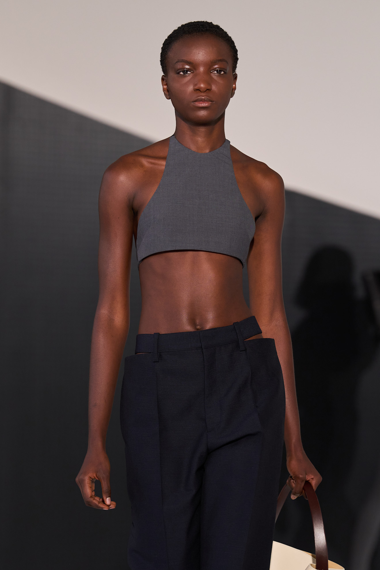models on the Jil Sander Spring 2026 runway