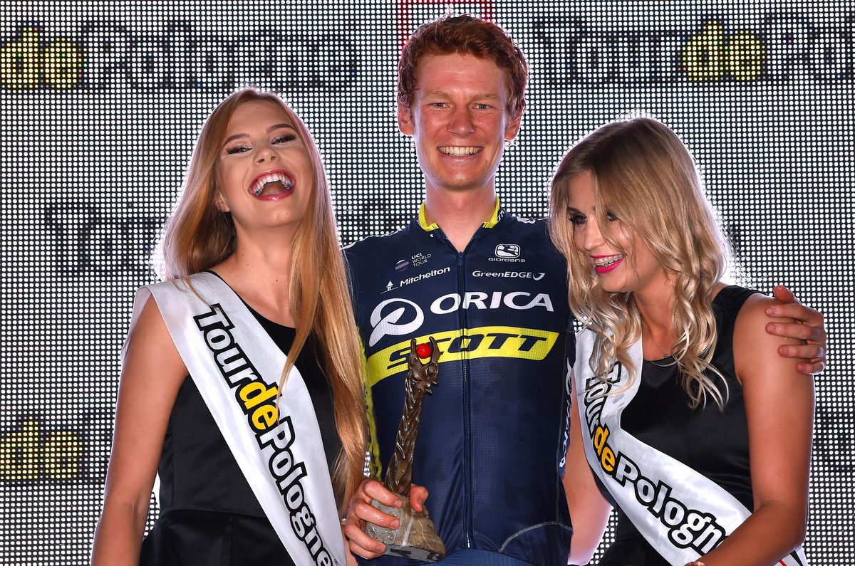 Stage winner Jack Haig (Orica-Scott)