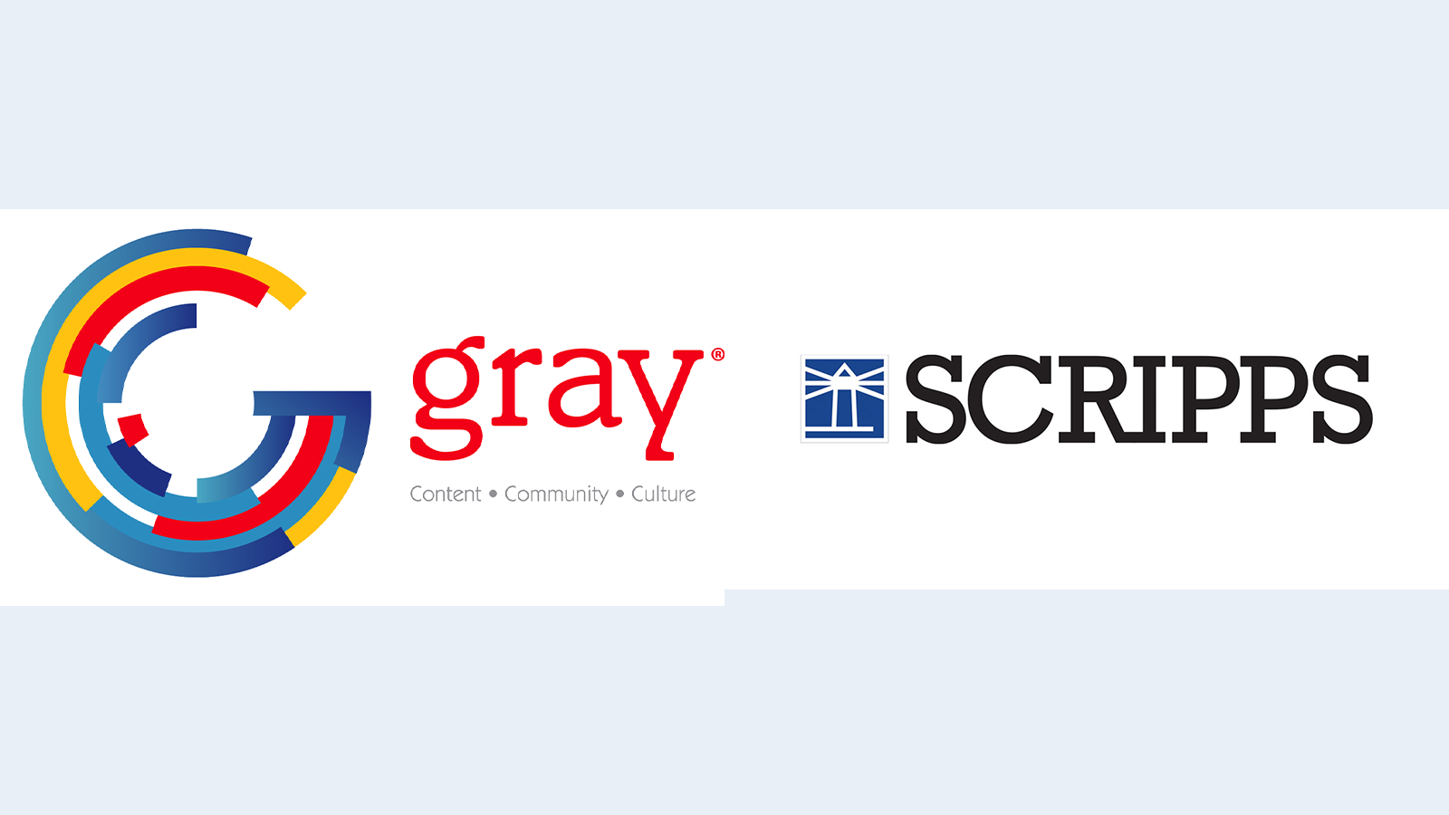Gray Media and Scripps logos