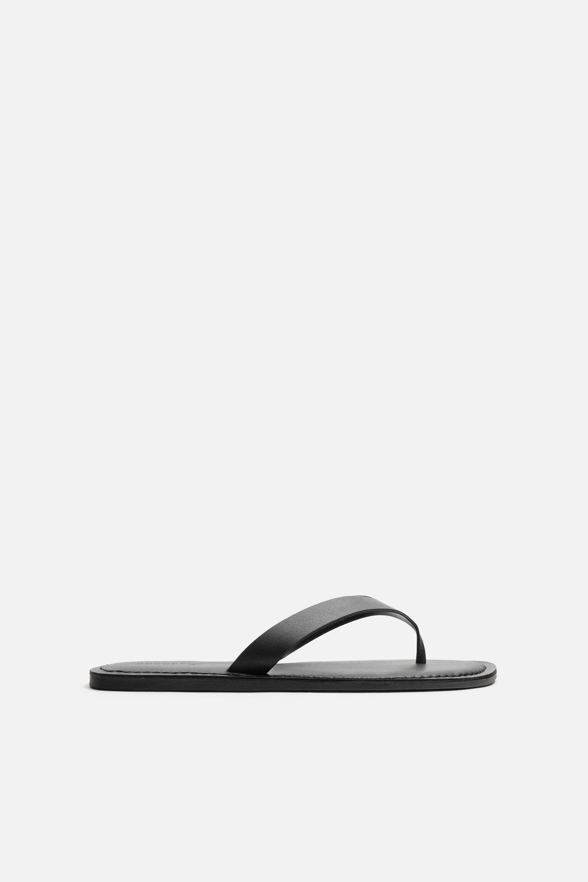 Leather Strappy Sandals
