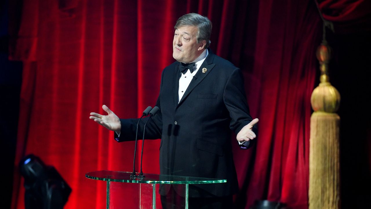 BAFTAs Stephen Fry