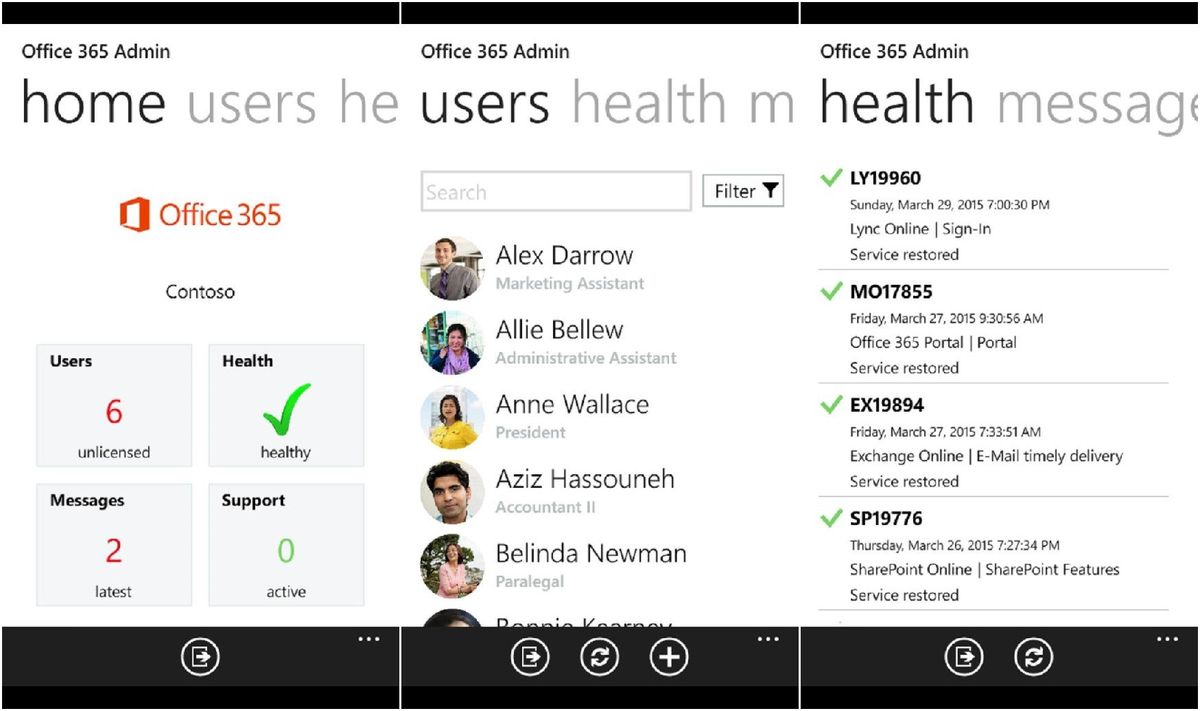 Office 365 Admin app continues to get quick updates and gets even ...