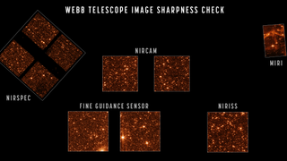 NASA's James Webb Space Telescope can now capture sharp images of celestial objects with multiple instruments, the agency announced April 28, 2022.