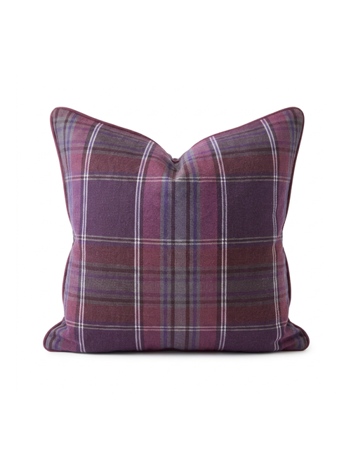 Quinn Woven Plaid Pillow Cover