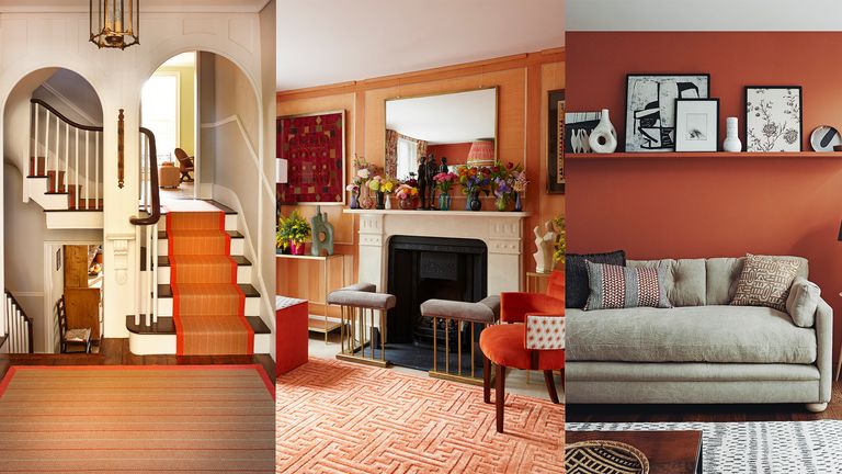 Decorating with orange