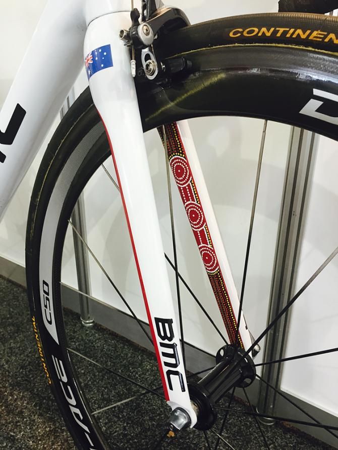 Cadel Evans farewell Teammachine SLR01