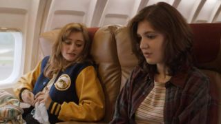 Ella Purnell and Sophie Nelisse in Yellowjackets