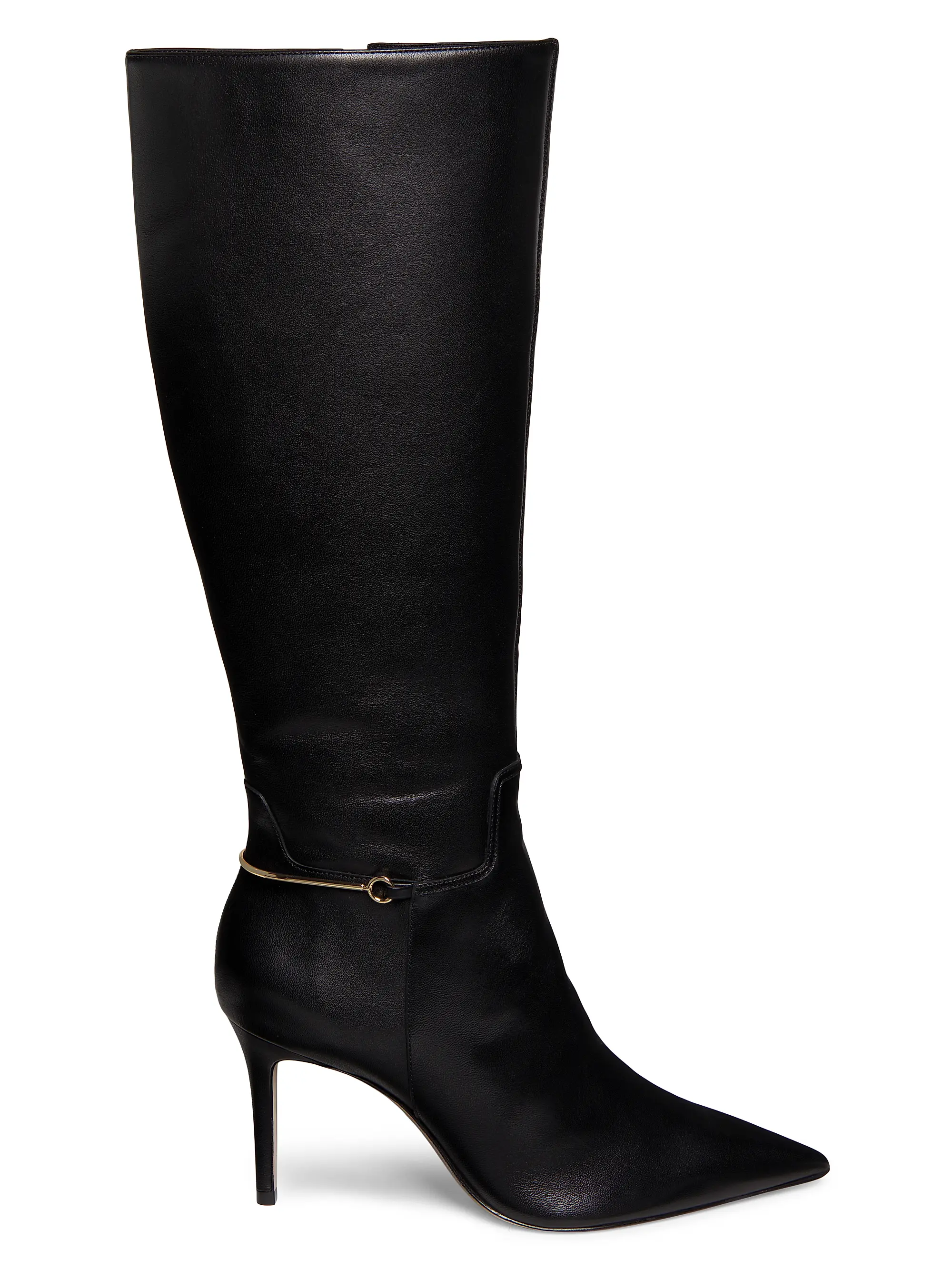 85mm Leather Knee-High Boots