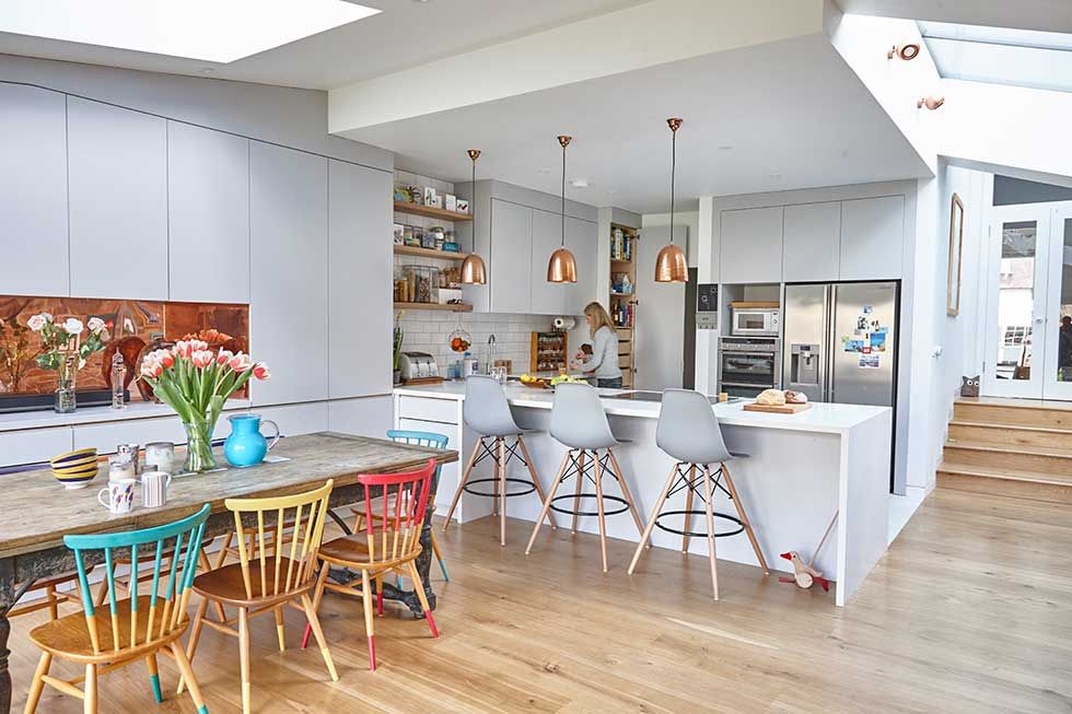 Real home: a colourful kitchen-diner extension | Real Homes