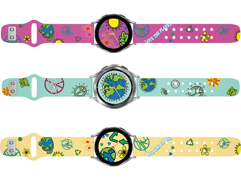 Galaxy Watch 4 Earth Day 2022 bands