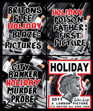 'Holiday', 2011 by Gilbert & George