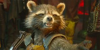 Rocket Racoon Guardians of the Galaxy