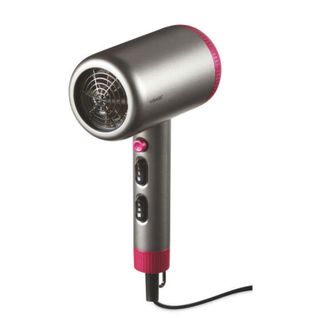 aldi hair dryer in grey and pink