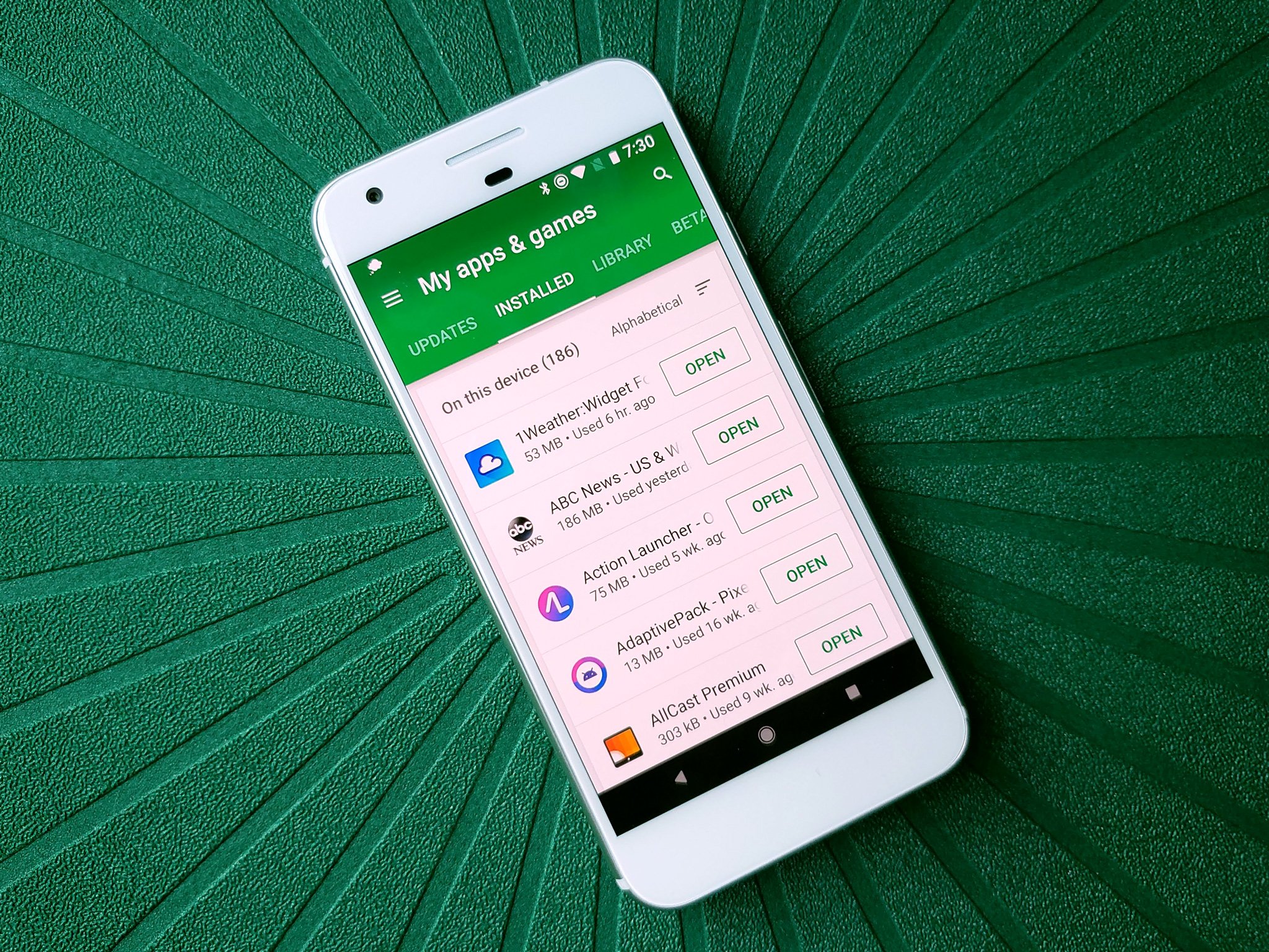 Тайское приложение. Android UI Design.