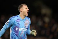 Bayern Munich target Bernd Leno of Fulham in action