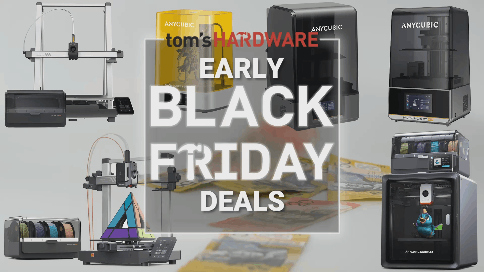 Anycubic Early Black Friday 3D Printers deals begin with up to 39% off — massive savings on printers and accessories beginning today