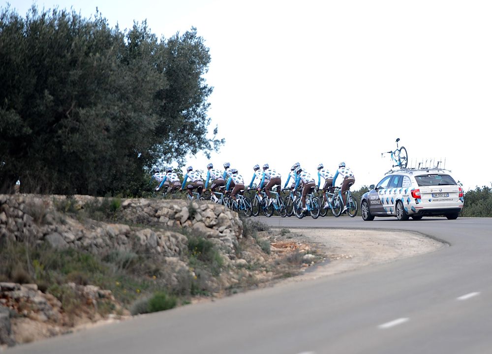The 2016 AG2R La Mondiale camp in Gandia