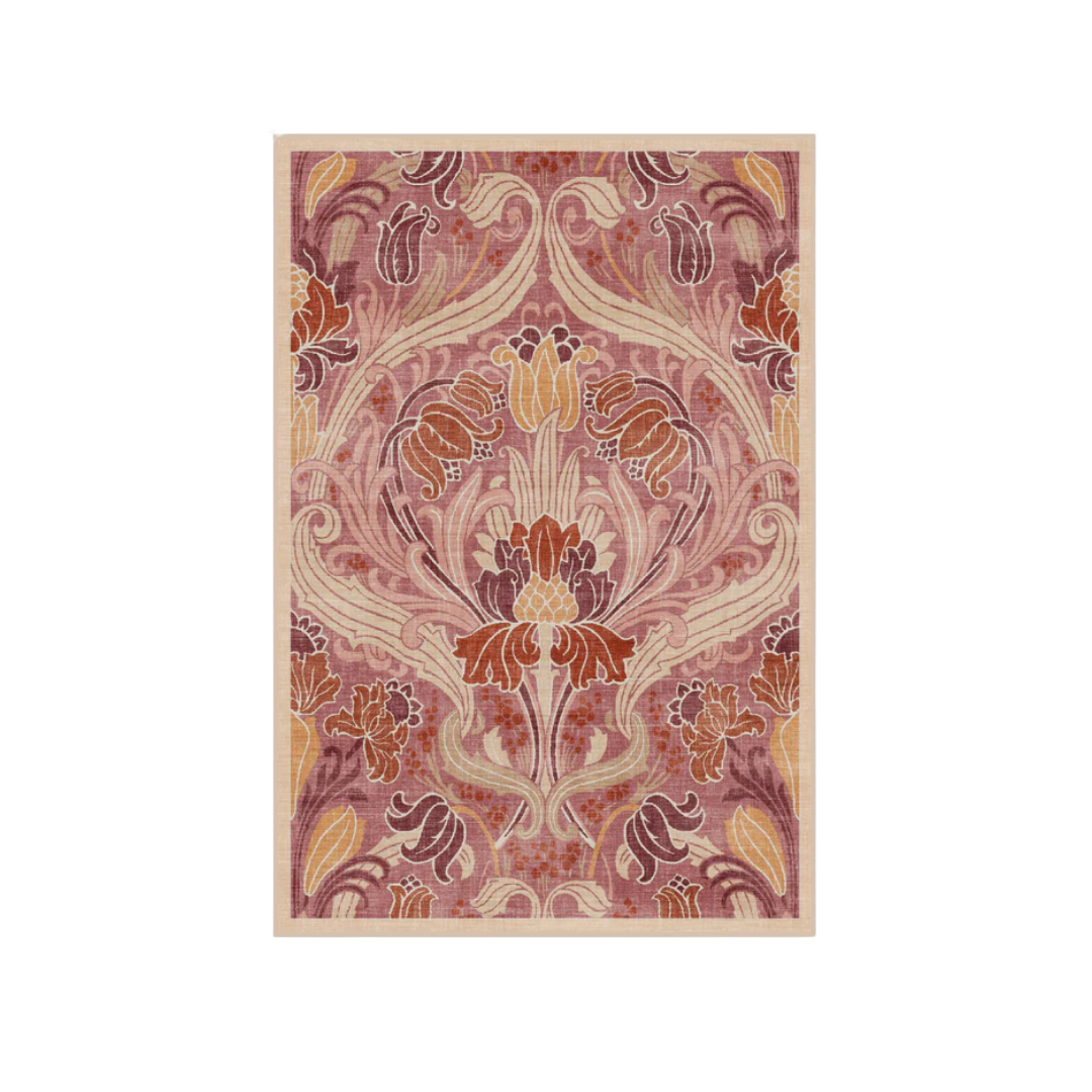 Ruggable x Liberty, Flourish Rose Rug, 4' x 6'