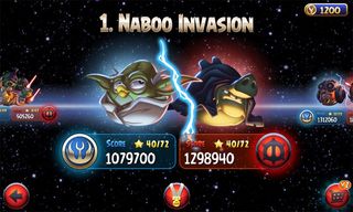 Angry Birds Star Wars II Levels