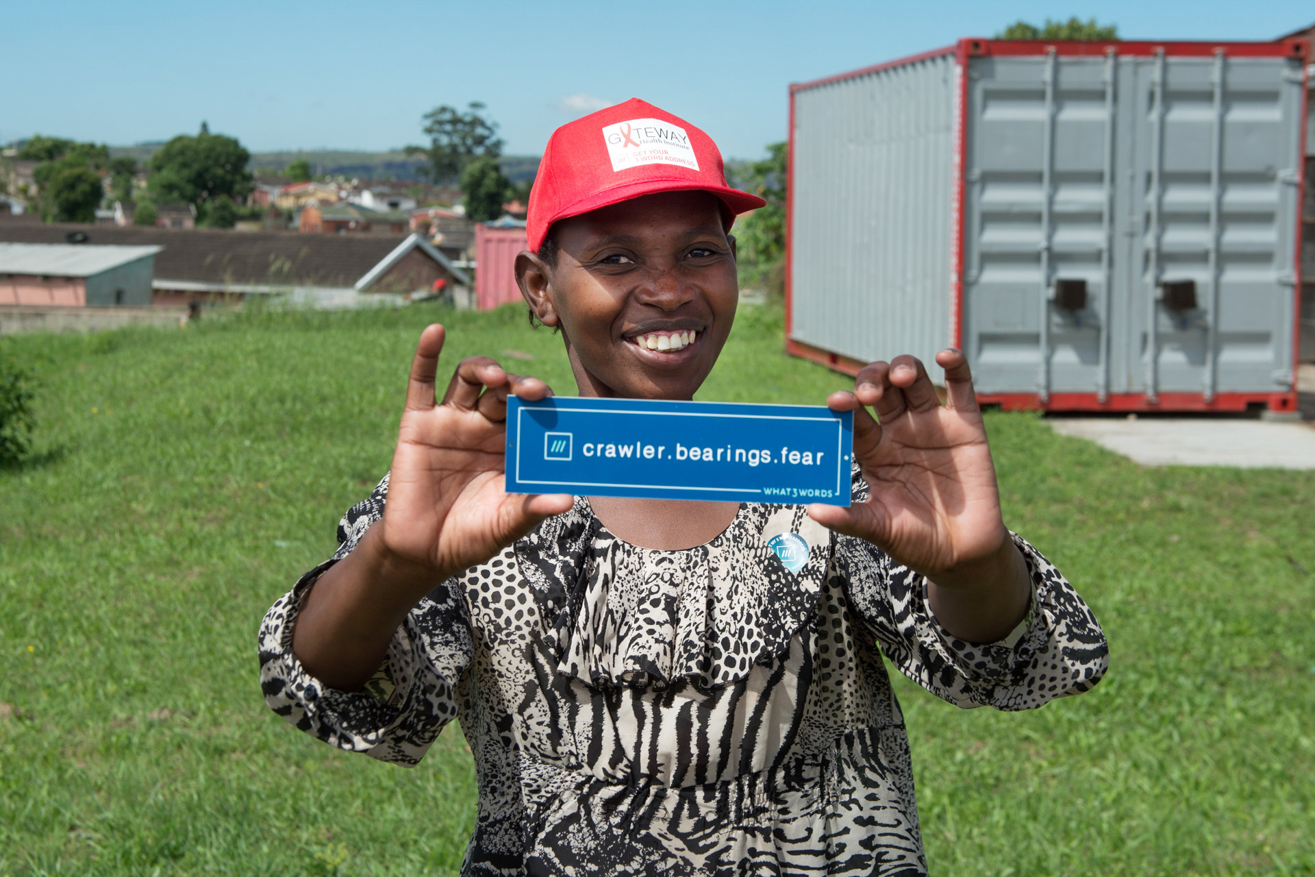 In the what3words project, the entire globe was divided into three-metre squares