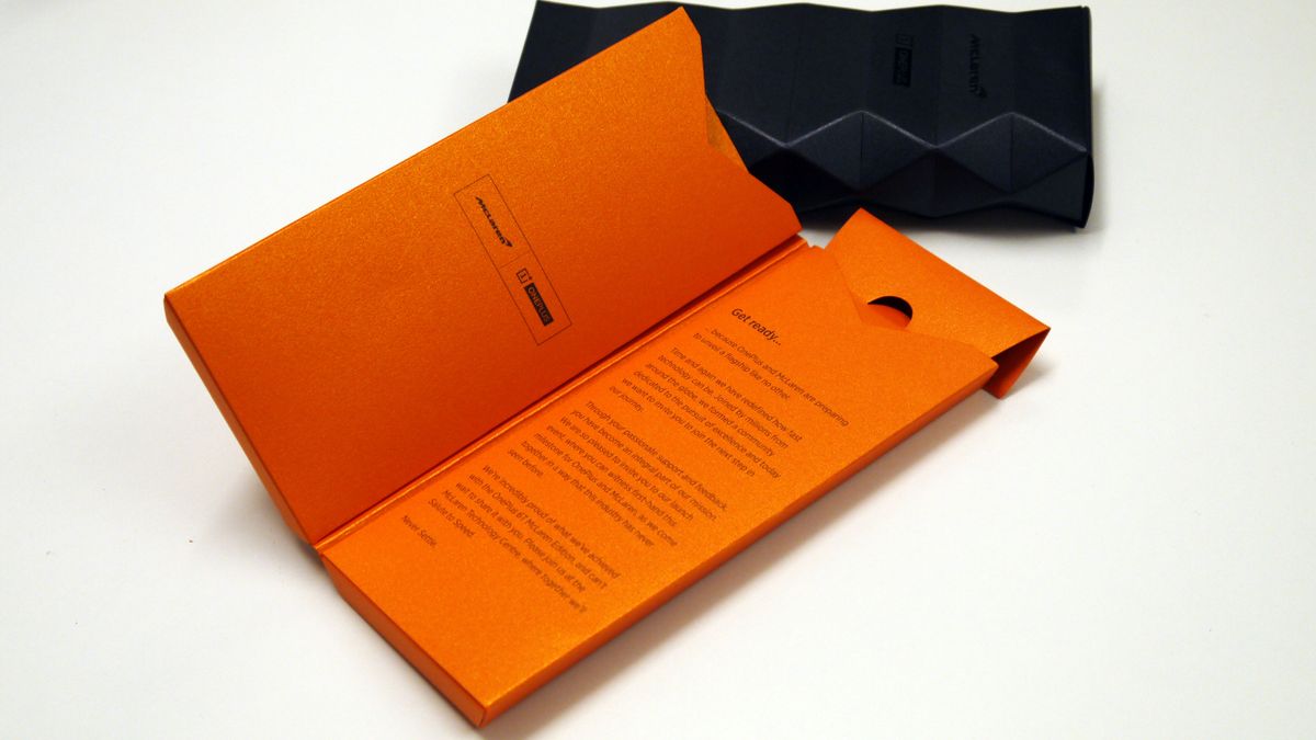 The invite that gives the name away