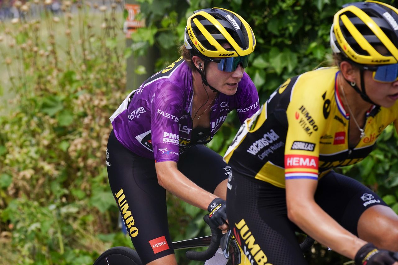 Giro d'Italia Donne 2022 - 33rd Edition - 4th stage Cesena - Cesena 120,9 km 04/07/2022 - Marianne Vos (NED - Team Jumbo - Visma) - photo Massimo Fulgenzi/PMG Sport/SprintCyclingAgency&Acirc;&copy;2022